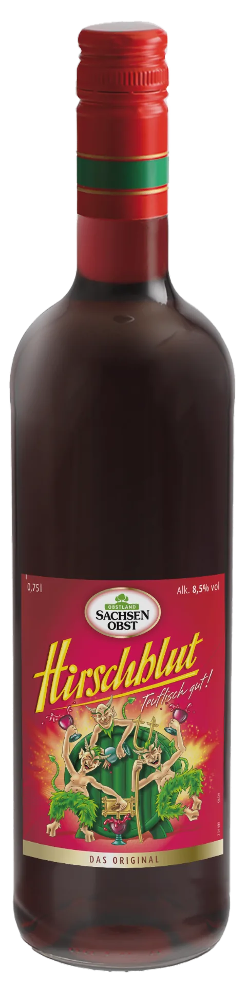 Hirschblut Flasche 0,75l