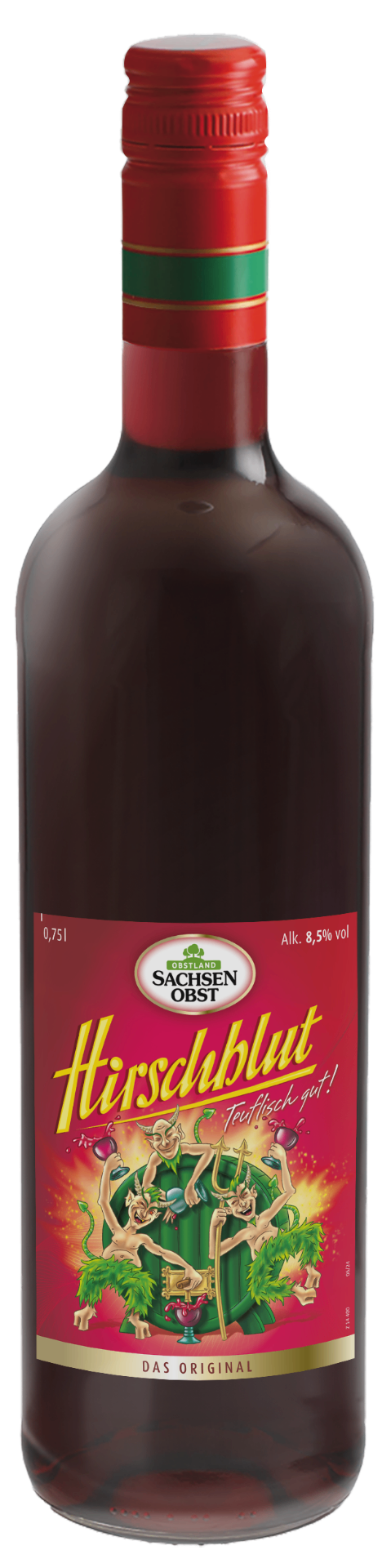 Hirschblut Flasche 0,75l